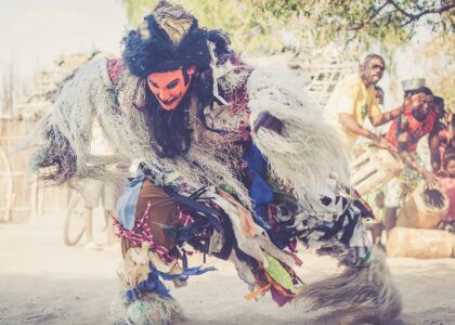 Gule Wankulu at a Festival in Malawi