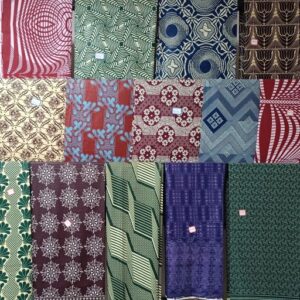 African Chitenge and Kente Fabric at Queen Tenge in Kapani Kanengo Shopping Centre, Lilongwe, Malawi