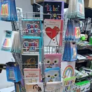 Birthday and Greetings Cards at Bits and Bobs Gift Store in Kapani Kanengo Shopping Centre, Lilongwe, Malawi