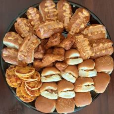 Hot Dog Platter from Deli