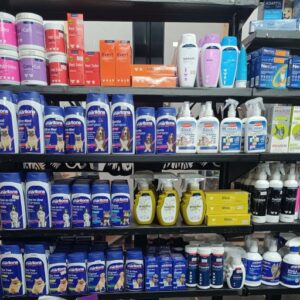 Pet Shampoo and other Pet Care Essentials at Pampered Pets Pet Supply Store in Kapani Kanengo Shopping Centre, Lilongwe, Malawi