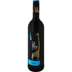 Tall Horse Merlot Wine at Food Lover's Market Grocery Store in Kapani Kanengo Shopping Centre, Lilongwe, Malawi