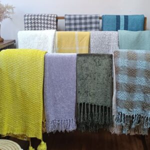 Textiles and Soft Furnishings at Elyns' Baskets in Kapani Kanengo Shopping Centre, Lilongwe, Malawi